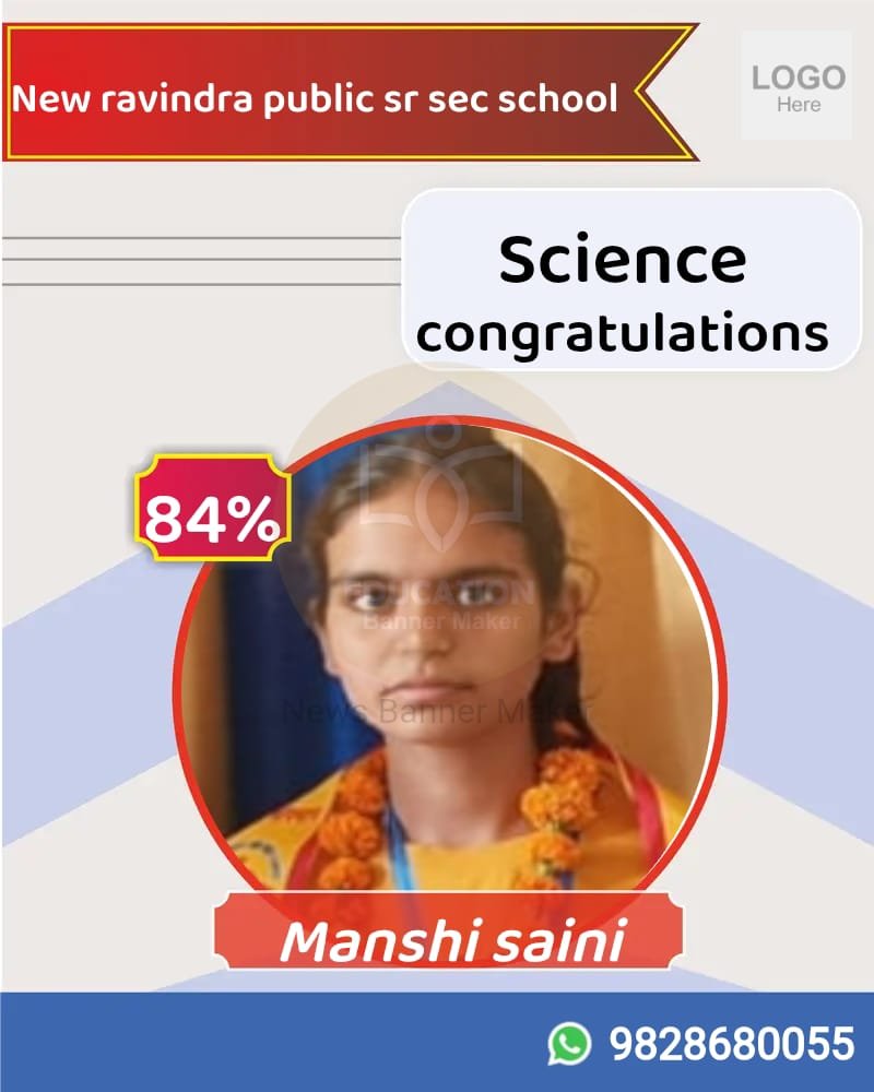 Manshi Saini — 84%
